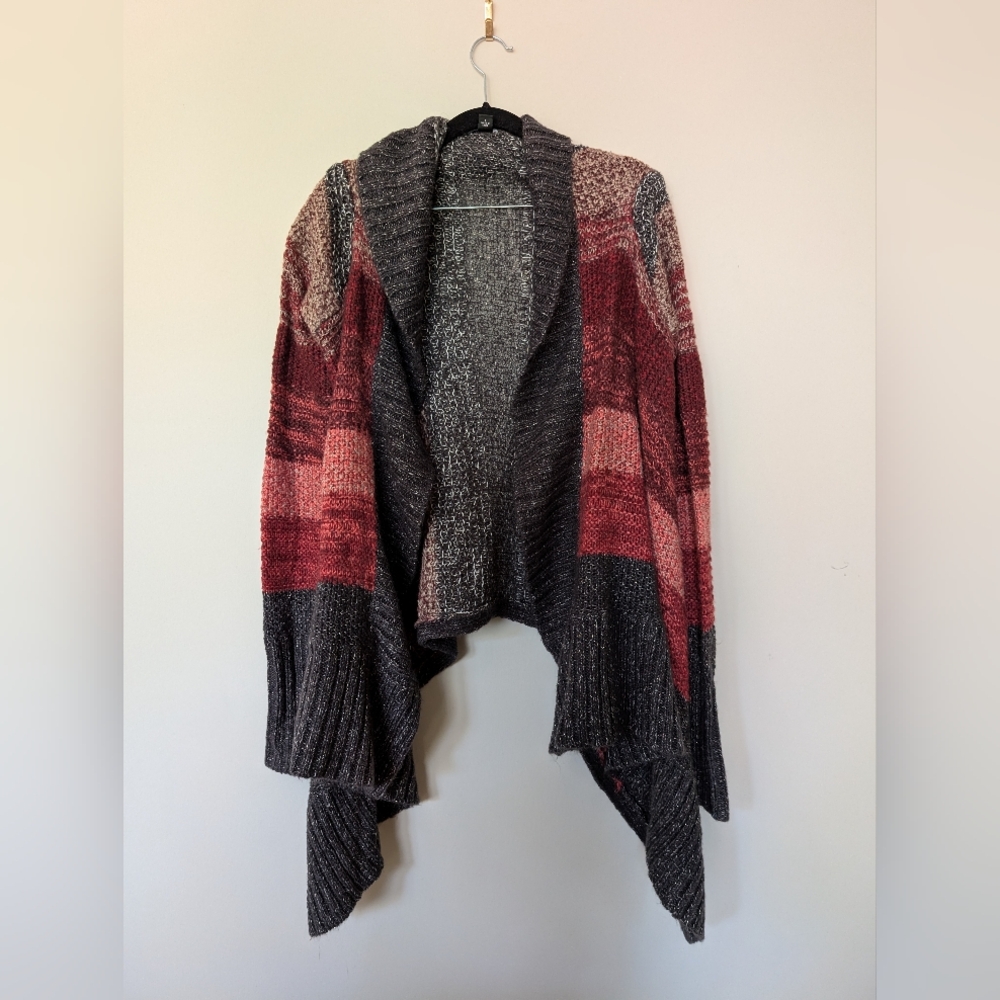 a.n.a Multitone Open Front Cardigan